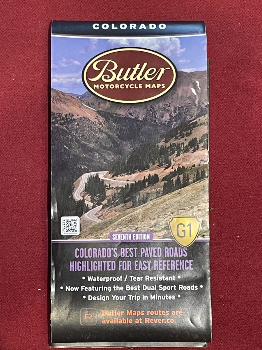 A butler motorcycle map