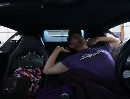This Guy Lived in His Bugatti Veyron for 24 Hours