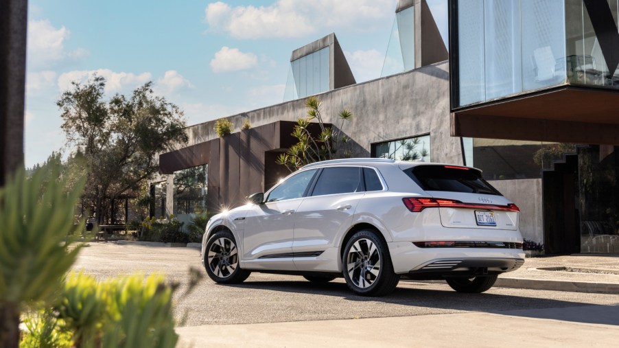 Luxury SUVs with the best safety packages like this Audi e-tron