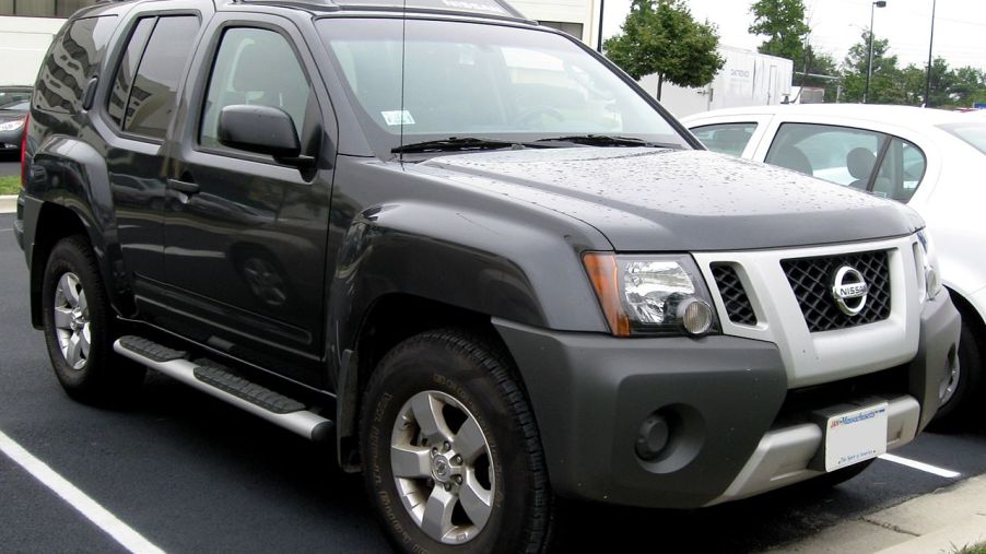 A black Nissan Xterra in stock form. Can it be an overland SUV?