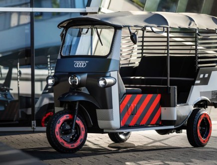 Your Future Rickshaw Ride Could Be Powered by Audi E-Tron Batteries