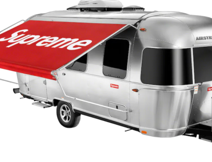 Get Ready to Stand in Line For This Absurd New Supreme Airstream Camper Drop