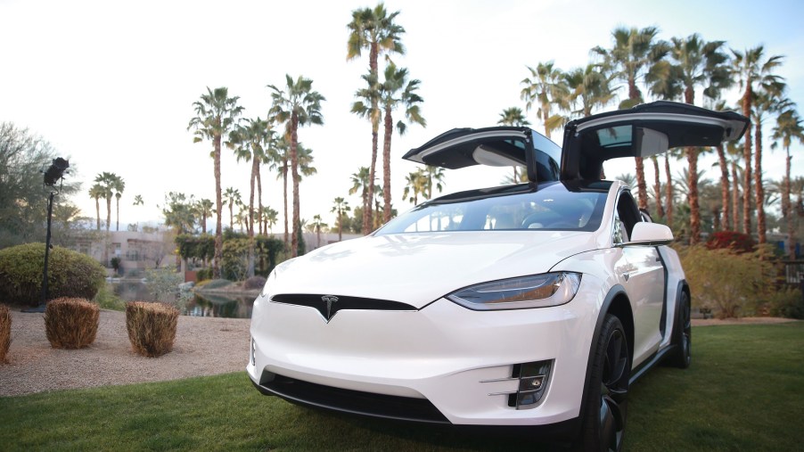 The Tesla Model X, like this one, is one of the EVs that provides an opportunity for owners to start flipping electric cars and making money on the market.