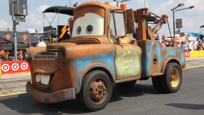 Tow Mater from the 'Cars' movies.