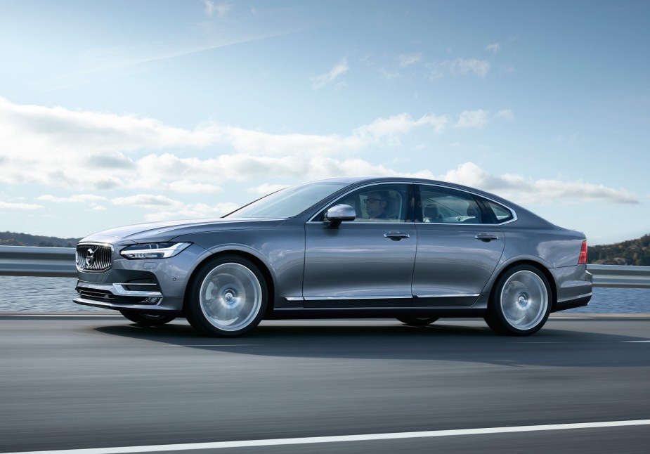 The Volvo S90 like this one and the Audi TT are two of KBB's choices for the cheapest luxury cars to own. 