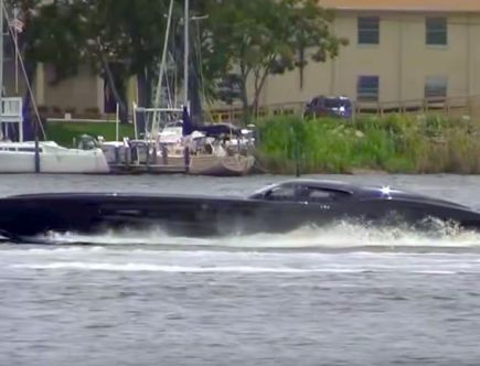 Watch: ZR48 Corvette Boat Flies Away From Coast Guard