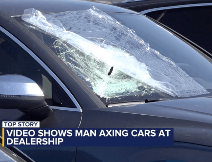 Video Shows Man Ax Murdering 18 Cars in Dealer Lot