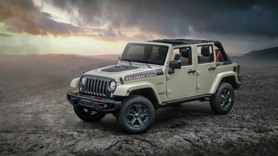The best used Jeep Wrangler SUV years include this 2017 Wrangler
