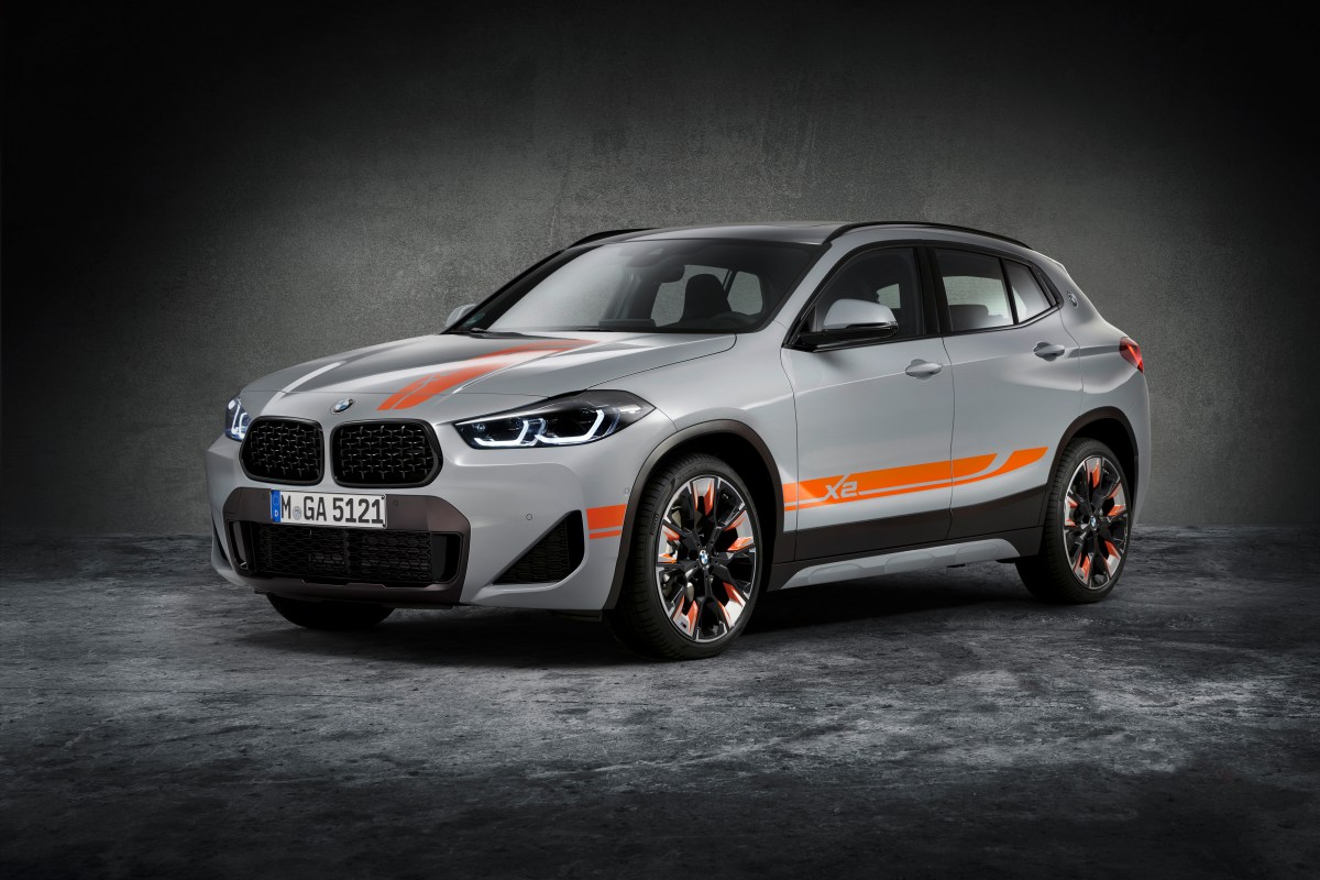 The BMW X1 and X2 are the smallest of the BMW X SUVs. 