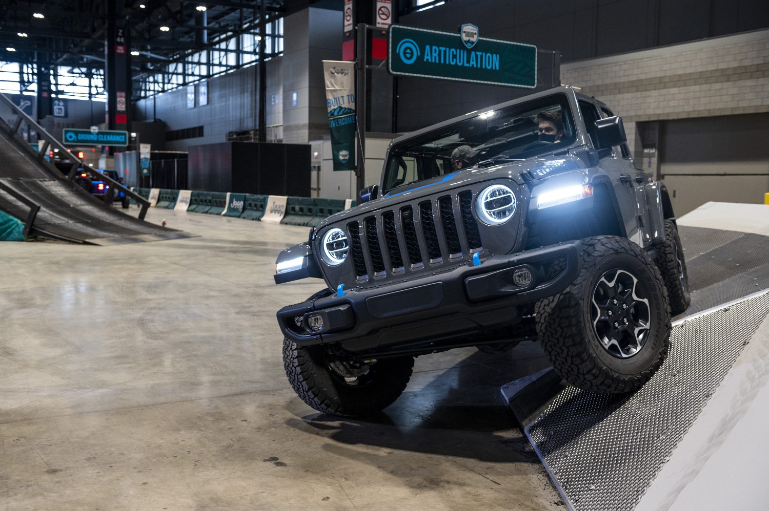 The most searched used car is a Jeep Wrangler like the one photographed here