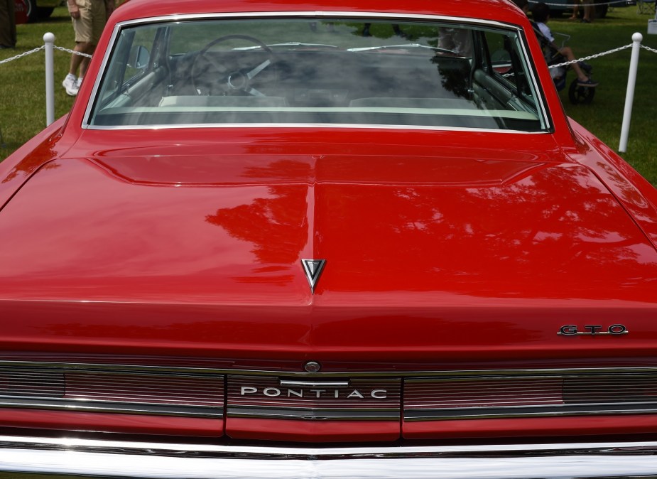 The 1964 Pontiac GTO was the first model year, and led to the GTO Judge and eventually the swansong 2006 Pontiac GTO.