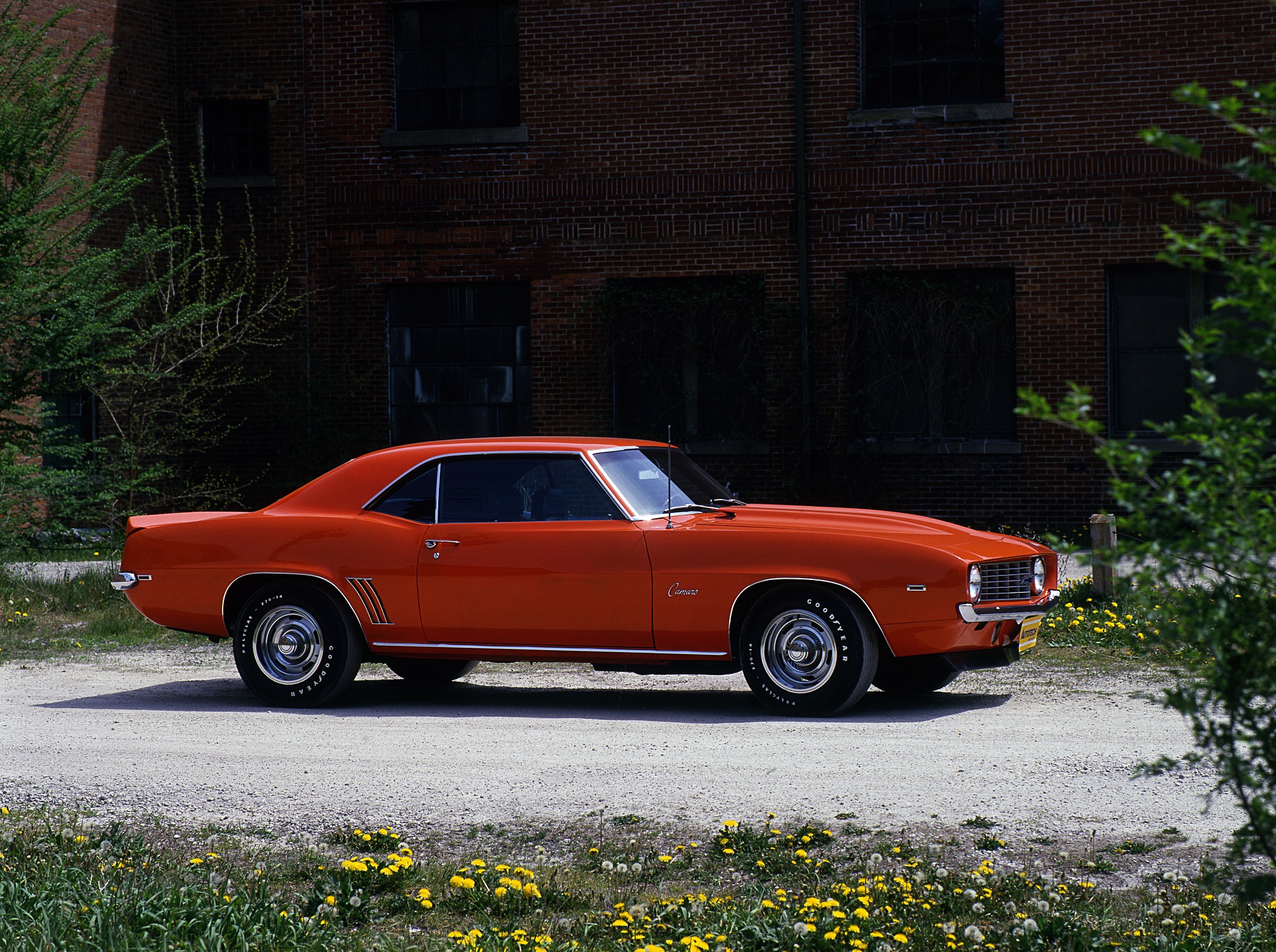 The 1969 Chevrolet Camaro like this one hosted a ZL1, which was the fastest Chevrolet Camaro of the decade.