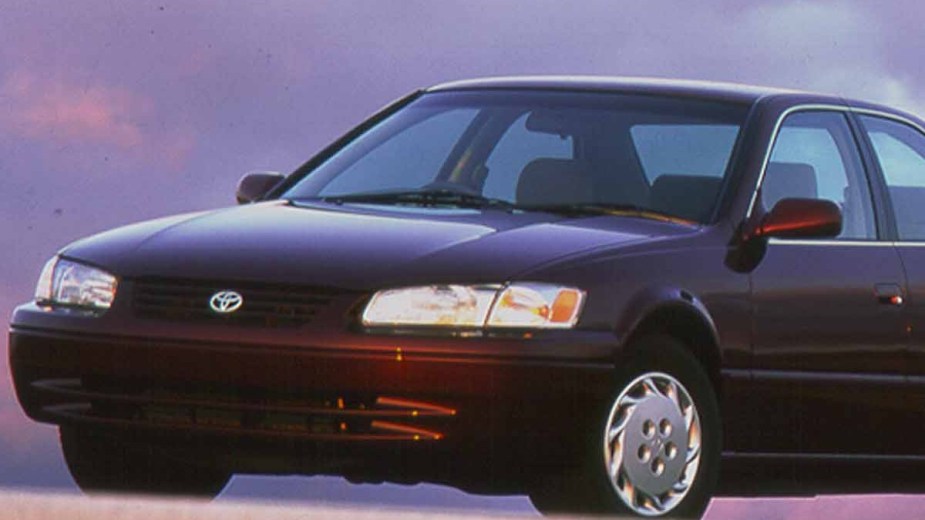 a 1998 toyota camry, a smaller sedan that packed a bit of a punch
