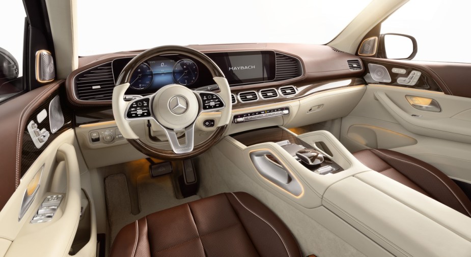 Maybach GLS600 interior