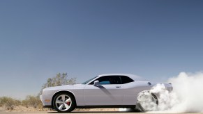 The Dodge Challenger SRT8 weighed a lot and is heavy compared to a Mustang GT of the day.