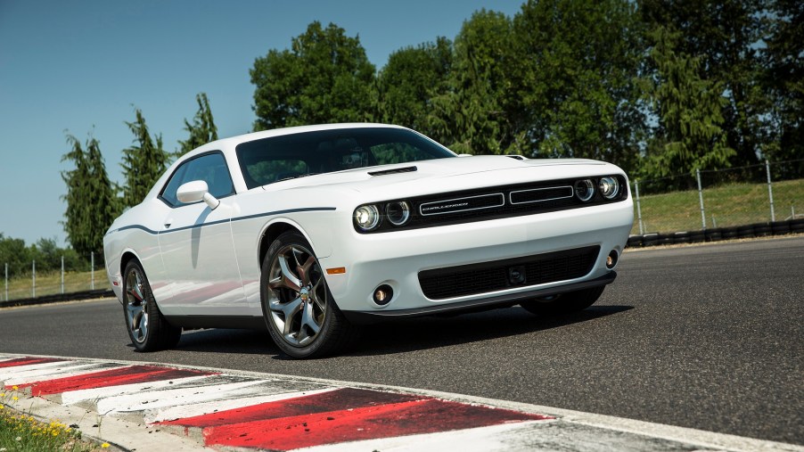 2015 Dodge Challenger looks right at home on a track.