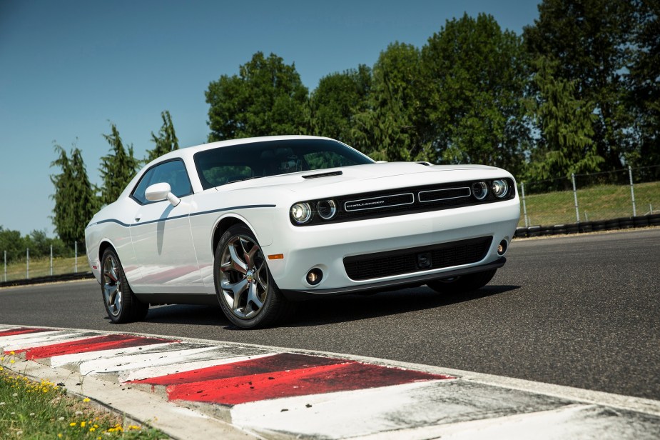 2015 Dodge Challenger looks right at home on a track. 