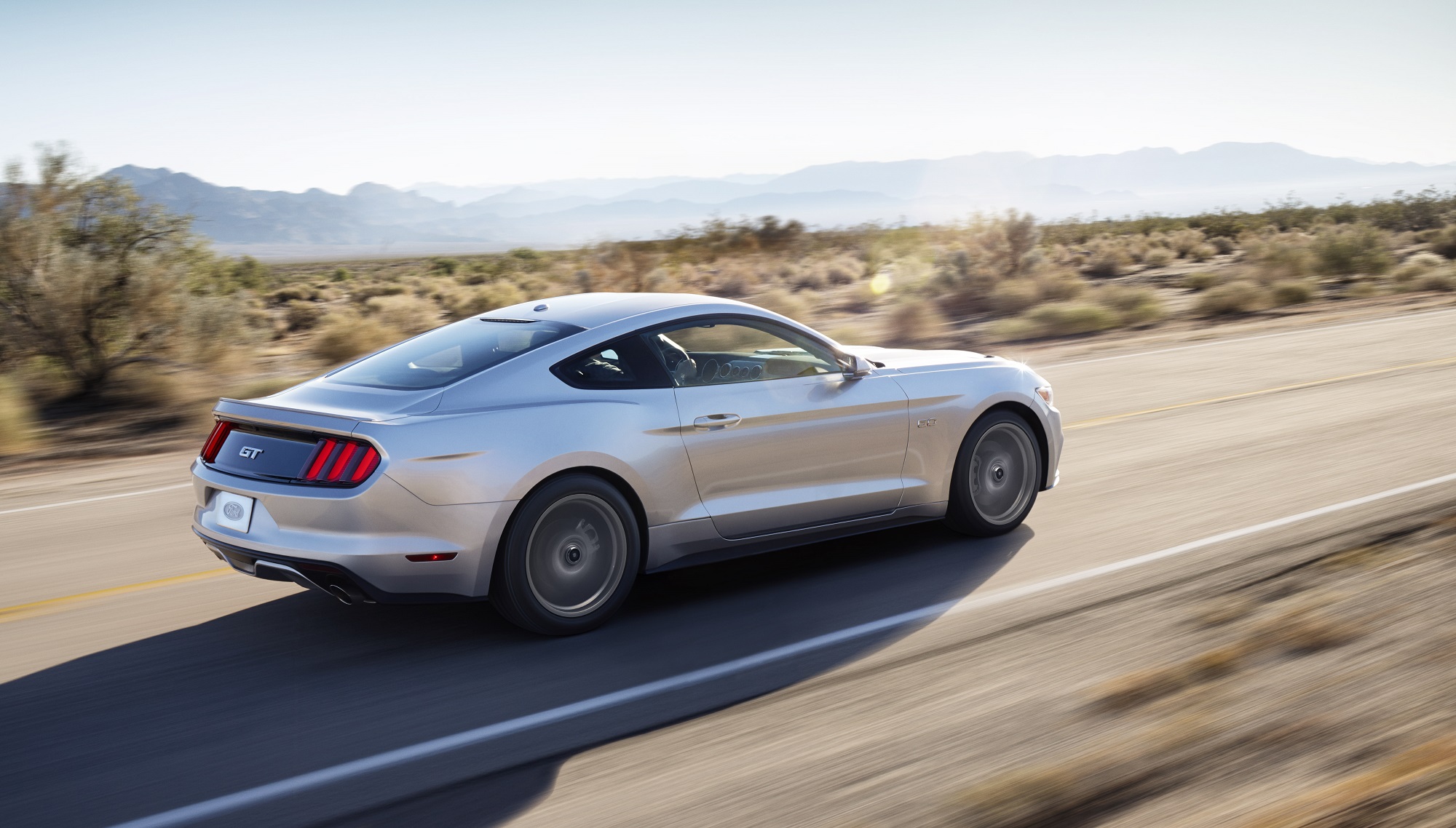 The 2015 Ford Mustang features styling fresh for the S550.