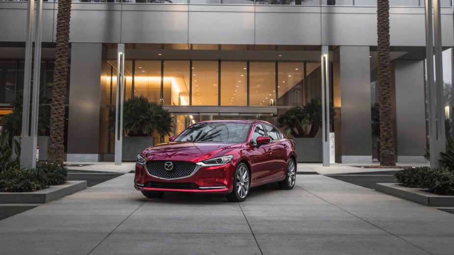 a red 2018 mazda6, a luxurious sedan that offers drivers plenty of performance