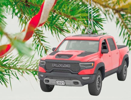 A Ram 1500 TRX Ornament Could Be the Perfect Addition to Your Tree This Year