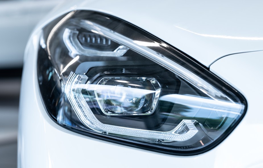 The 2022 BMW Z4 headlight, a great 2022 roadster. 
