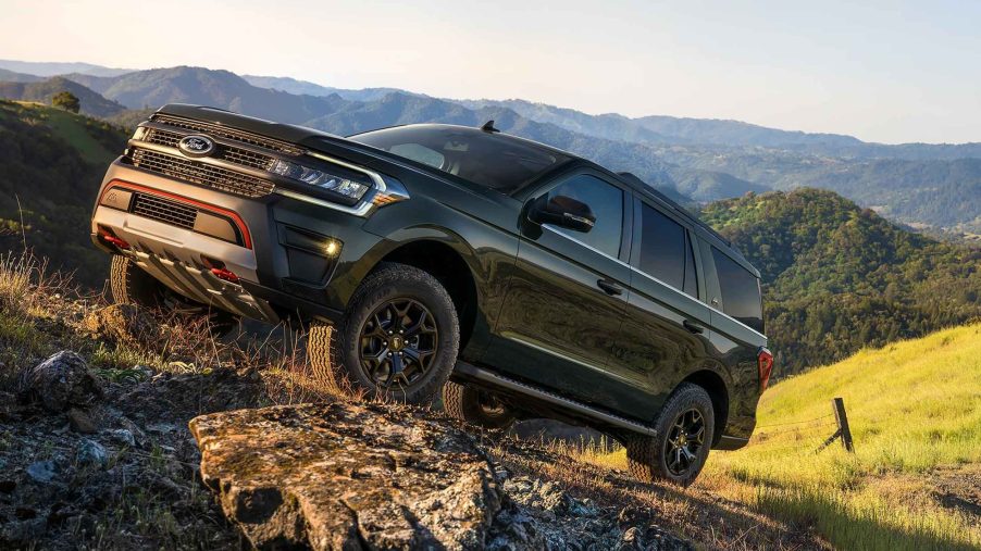 2022 Ford Expedition Timberline off-roading