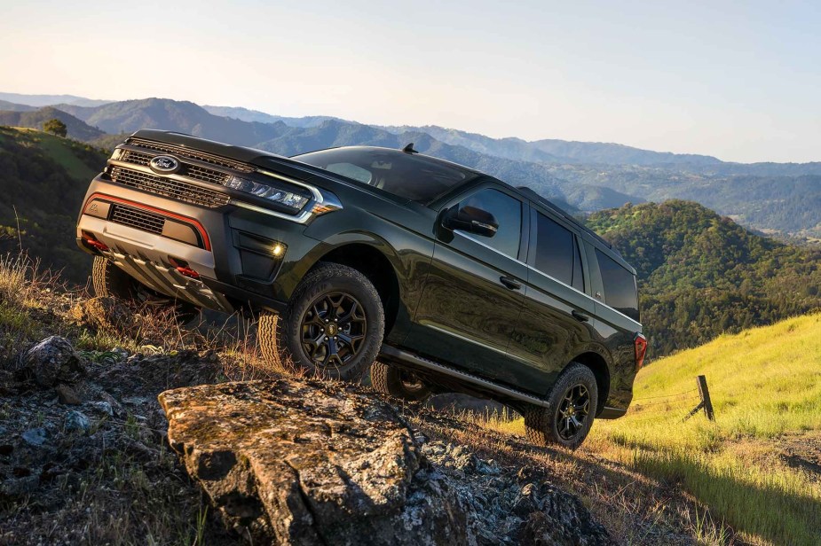 2022 Ford Expedition Timberline off-roading