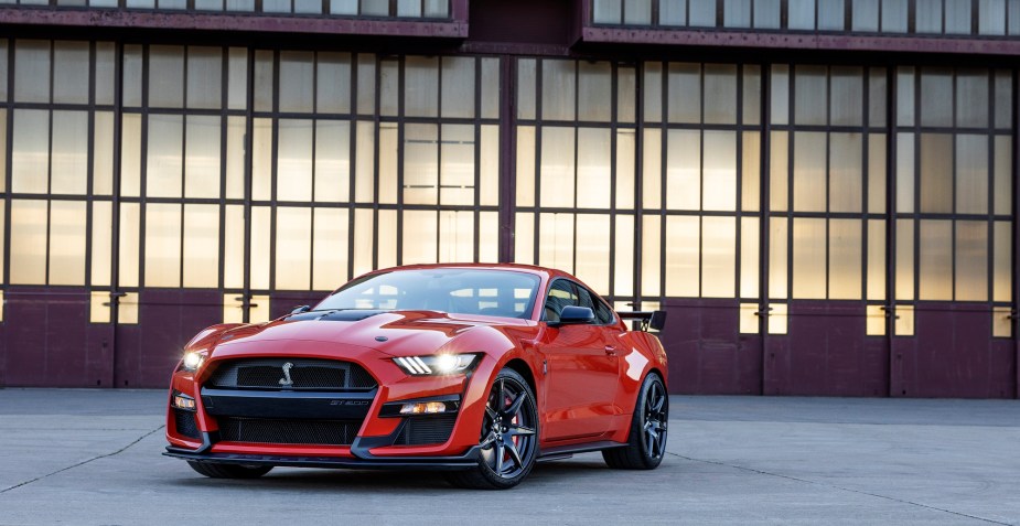 The Ford Mustang Shelby GT500 is one of the fastest ford mustangs out there.
