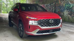 2022 Hyundai Santa Fe off-roading