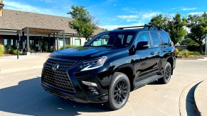 2022 Lexus GX 460 Black Line sitting in front of a building