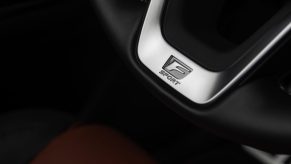 Lexus LX 600 F Sport trim badge