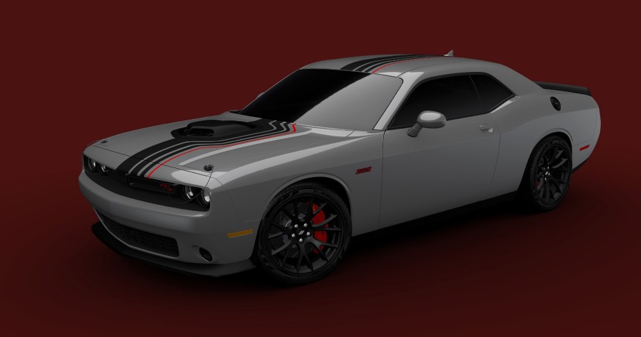 2023 Dodge Challenger Shakedown is available as a gray or black shaker.
