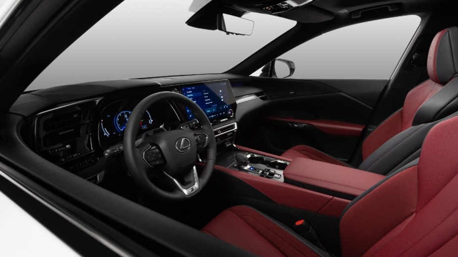 2023 Lexus RX 500h F Sport Performance Interior