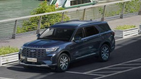 2023 Ford Explorer on the road