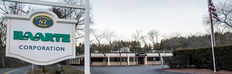 The Haartz headquarters located in Acton, MA