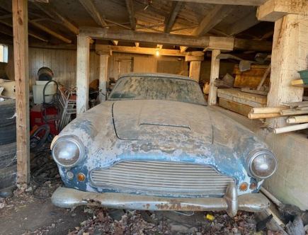 This Numbers-Matching Aston Martin DB4 Barn Find Is Worth a Fortune