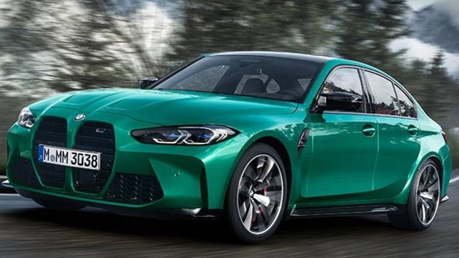 Green BMW M3