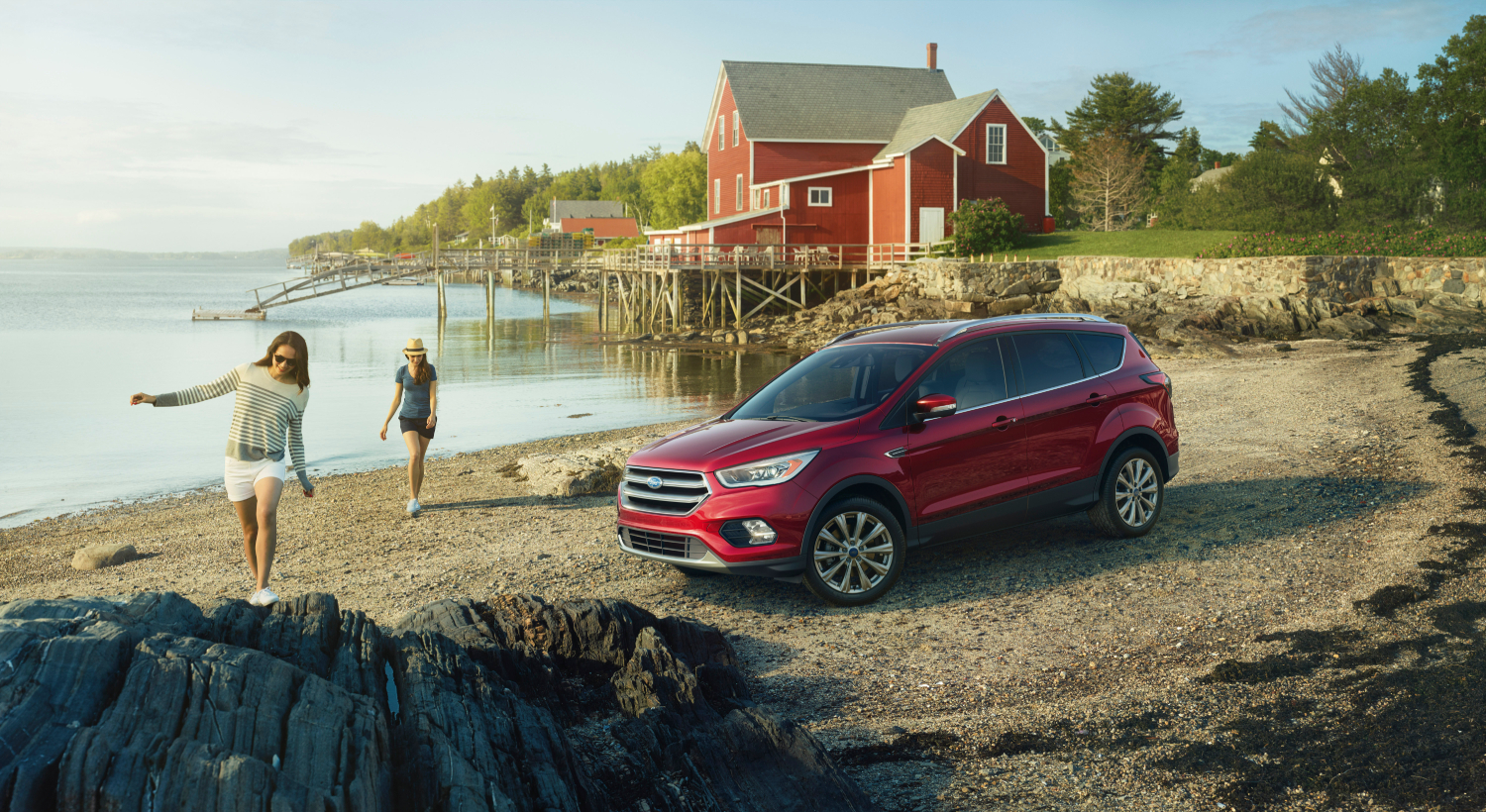 The best used Ford Escape SUV years like this one in red