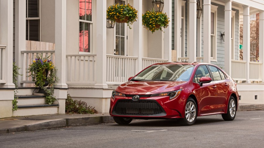 The best Used Toyota Corolla sedan years include this 2020 version