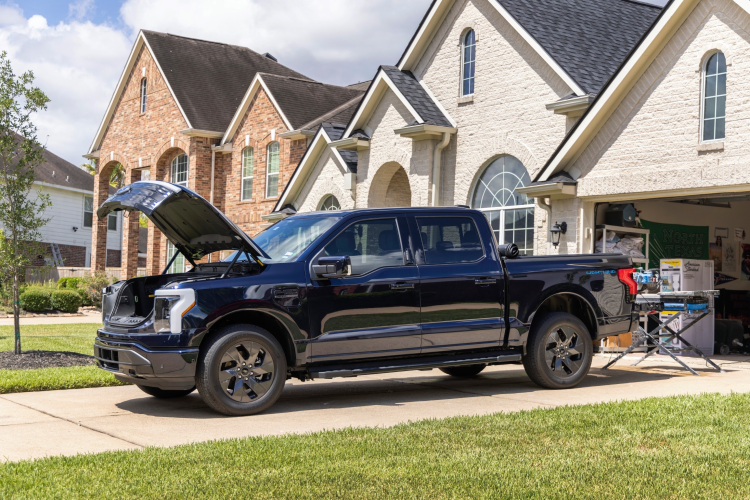 Buying an electric vehicle like this Ford F-150 Lightning electric truck requires charging