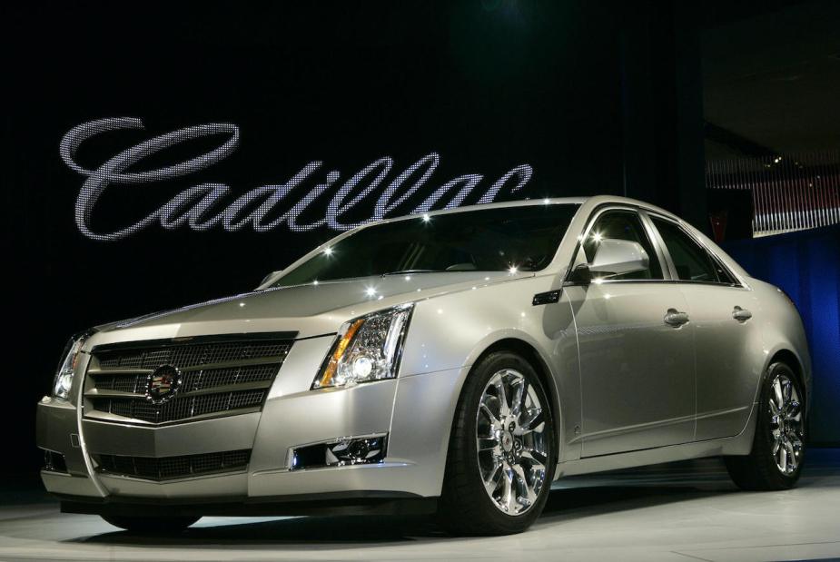 2008 Cadillac CTS at the Detroit Auto Show