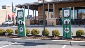 Charging Stations Outside Whole Foods