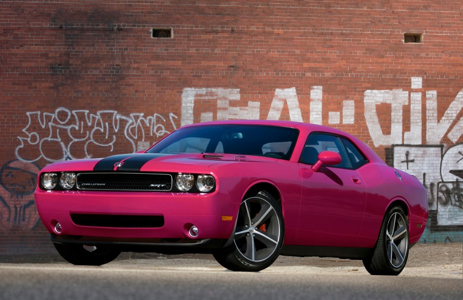The Dodge Challenger Furious Fuchsia edition is very collectible.