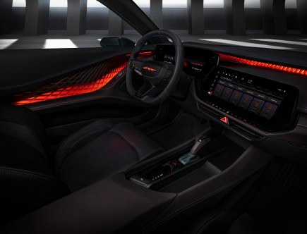 Dodge EV Muscle Car’s Interior Is Science Fiction
