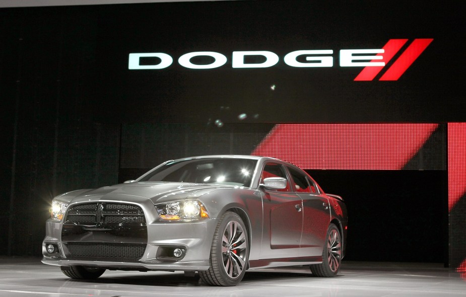 The Dodge Charger SRT8 is a fitting competitor for the Chrysler 300 SRT8.