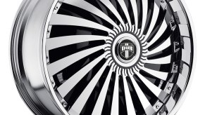 Promo photo of Dub's swyrl spinning rim