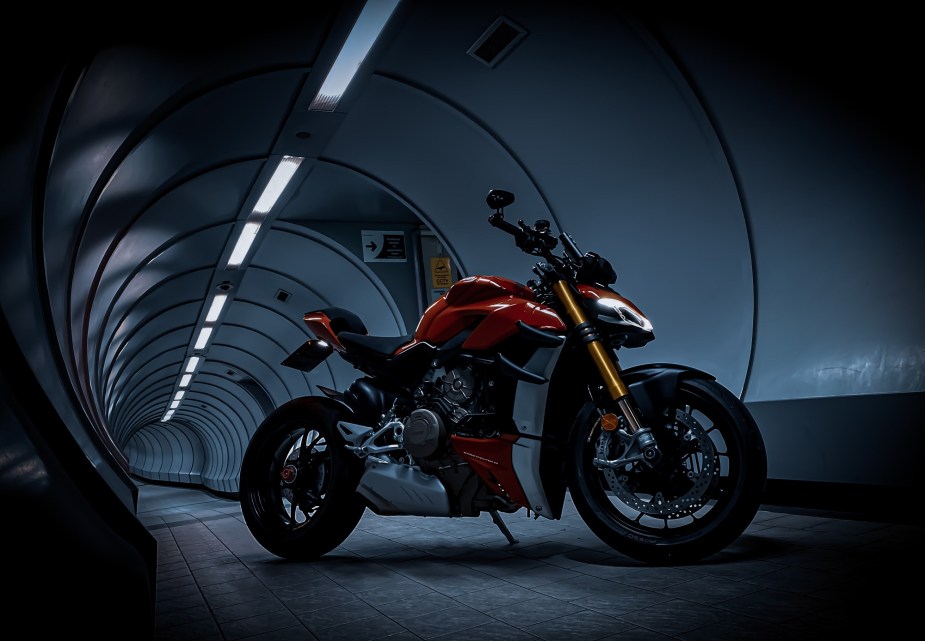 The Ducati Streetfighter is one of the motorcycles with more horsepower than a Mazda MX-5.