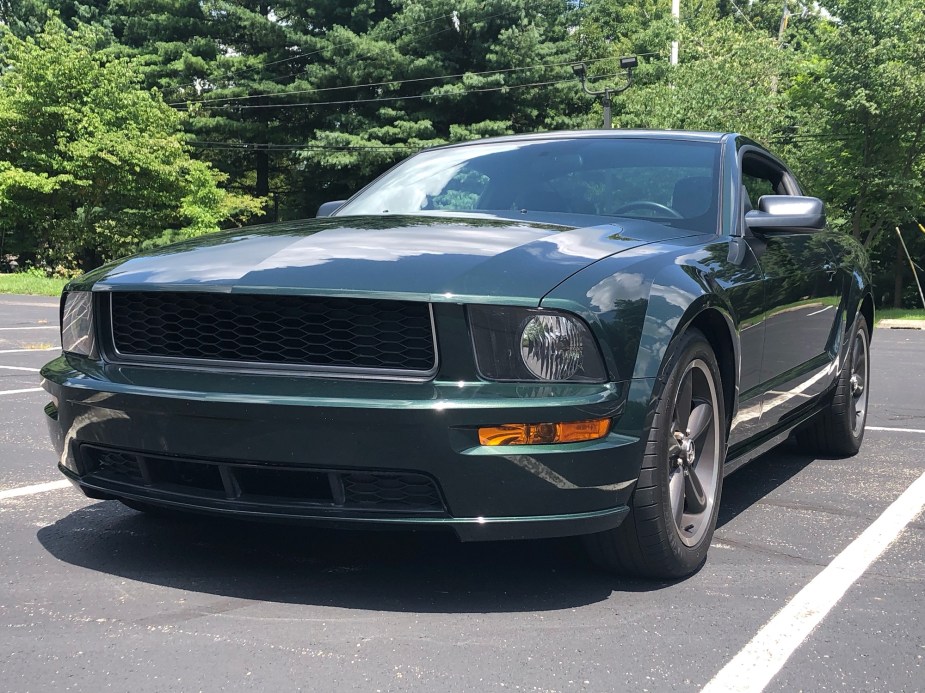 The 2008 Ford Mustang Bullitt is a sharper, classier version of the S197 GT. 