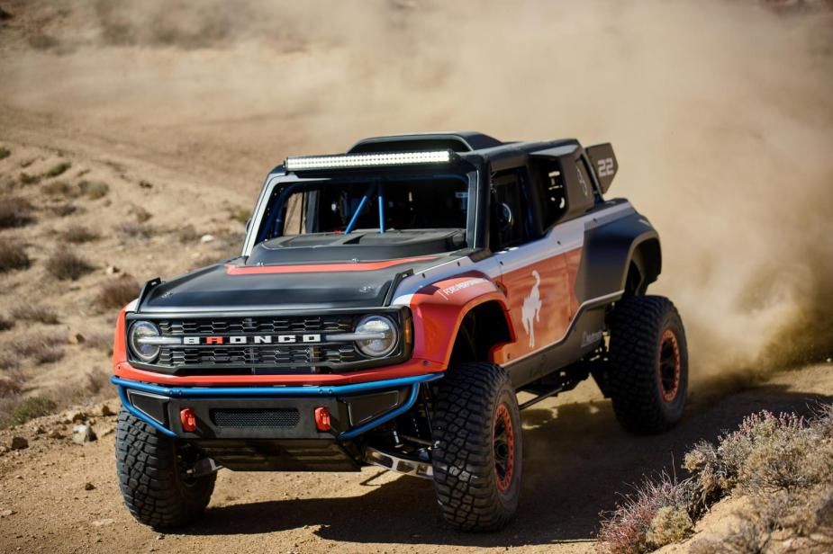 2023 Ford Bronco DR off-roading 