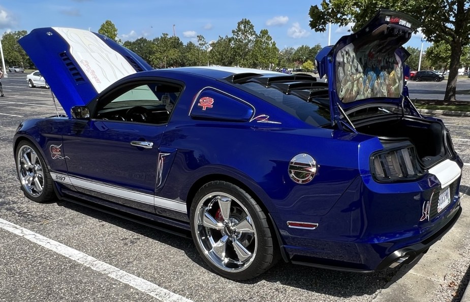 Blue Hell Horse Mustang Body